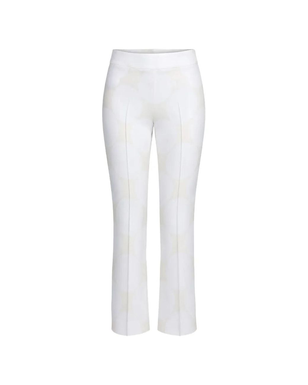 High Sport White Big Dot Louis Trousers