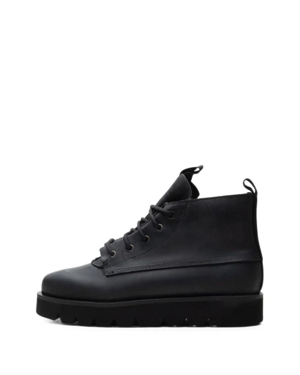 Clear Weather Black Wampa Duex Mid Boots for men