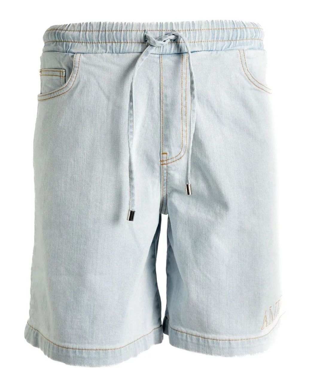 Amiri Blue 3D 5 Pocket Short for men