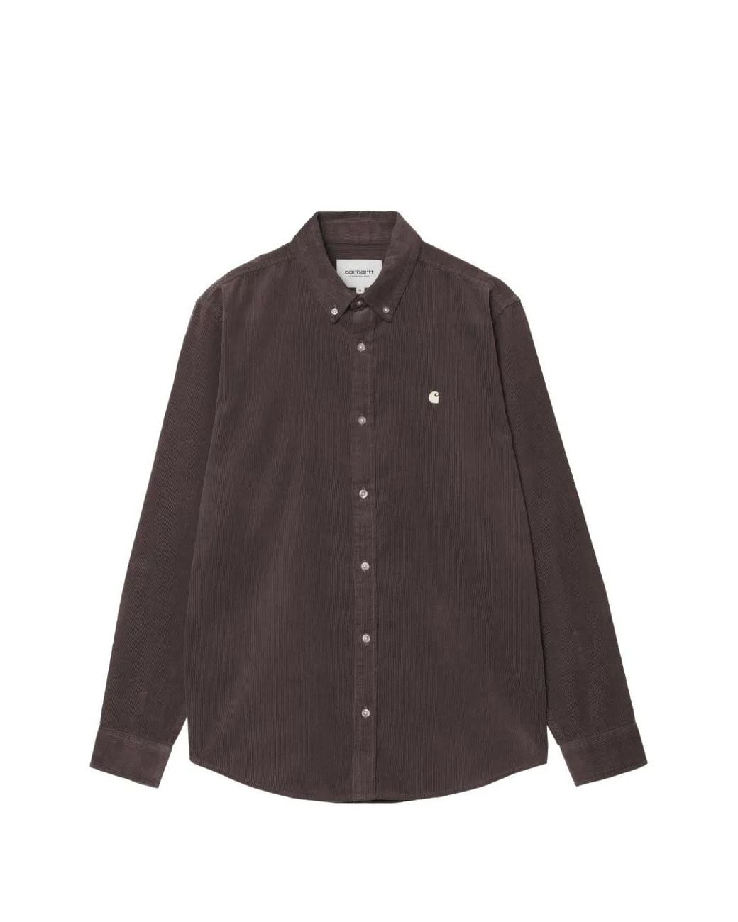 Carhartt Blue Madison Fine Cord Shirt for men