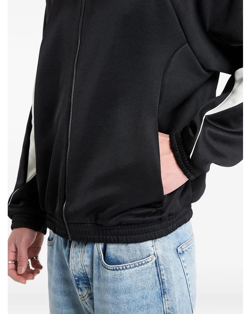Adidas Black Veste De Survêtement Stadium for men