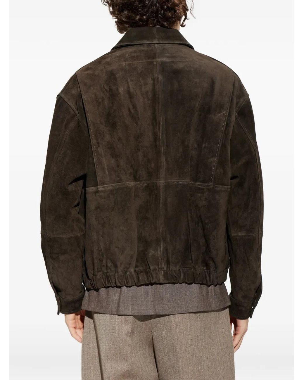 Arma Brown Veste Maddox En Cuir for men