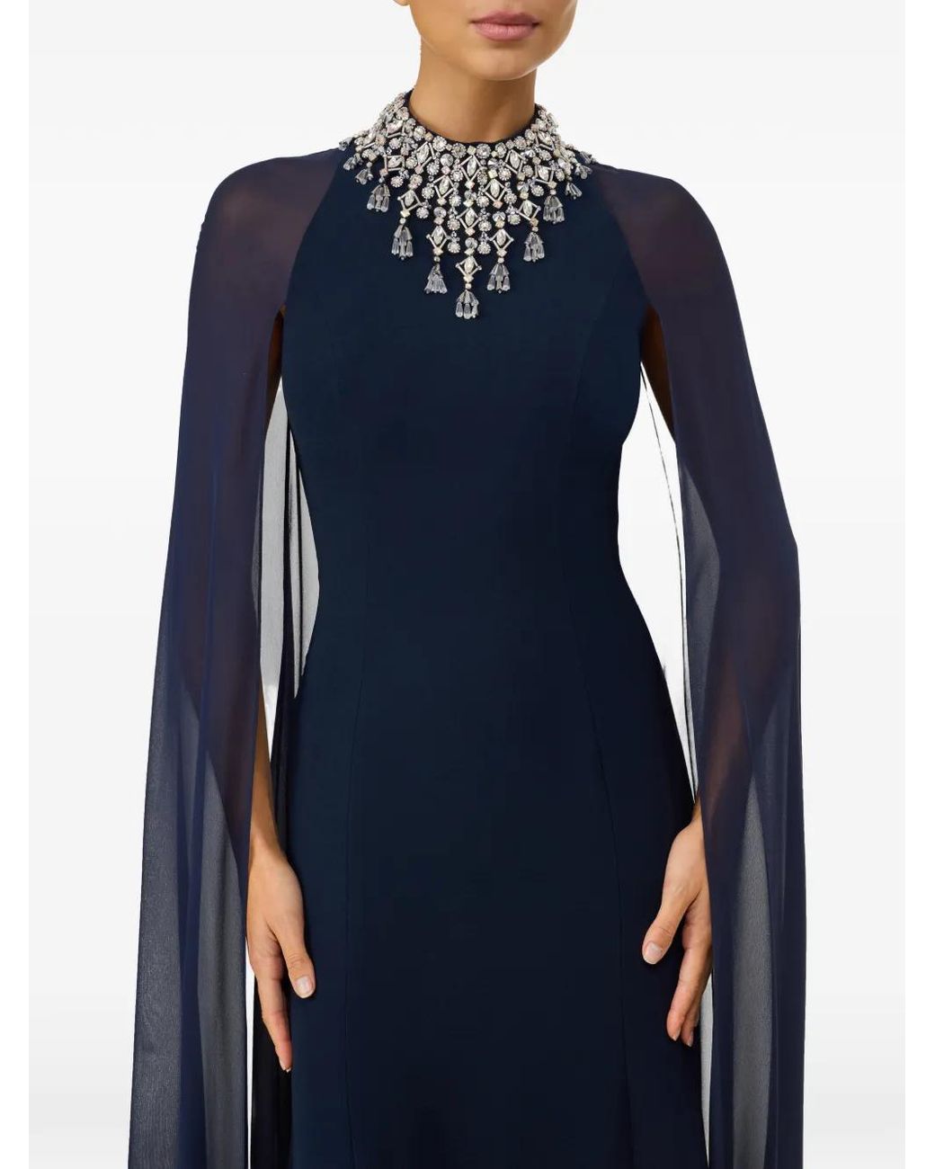 Jenny Packham Blue Kalypto Dress