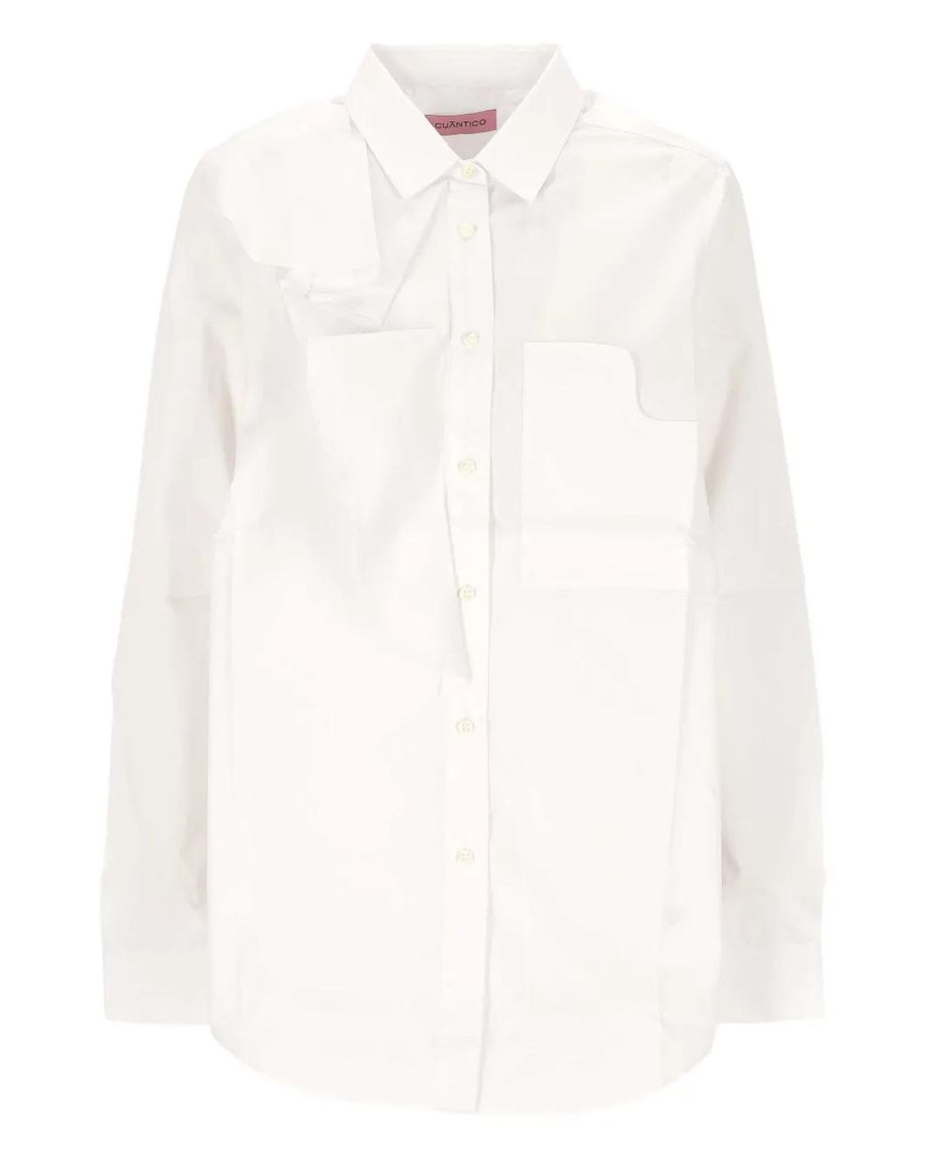 CUANTICO White Chemise À Manches Longues
