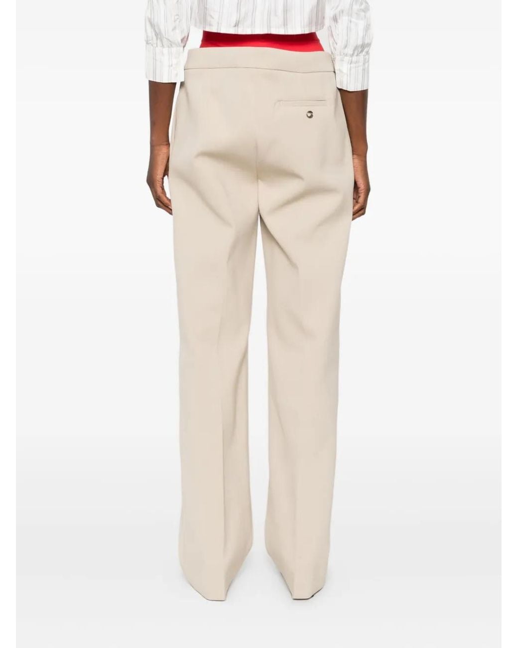 Coperni Natural Layered Trousers