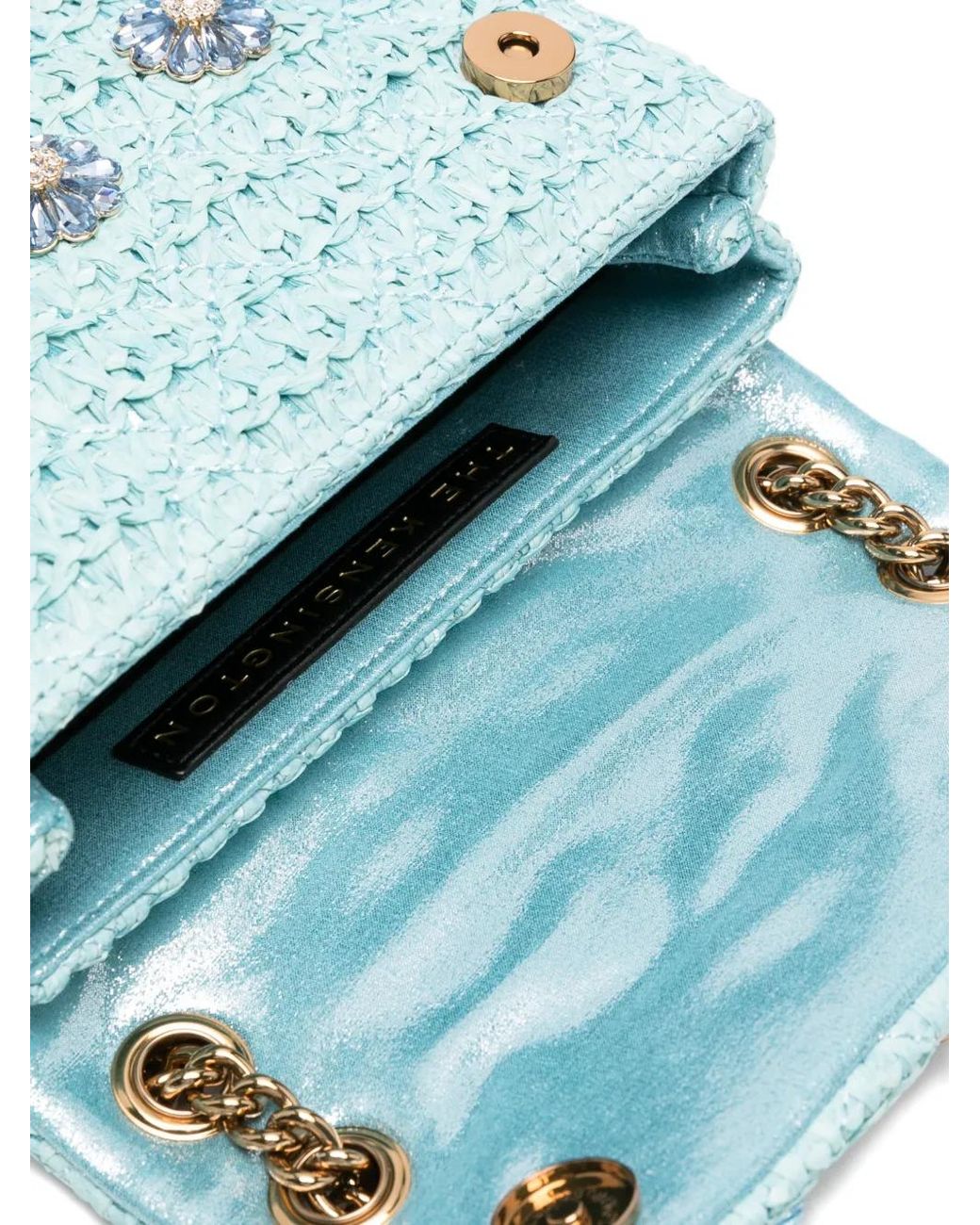 Kurt Geiger Blue Kensington Mini Bag