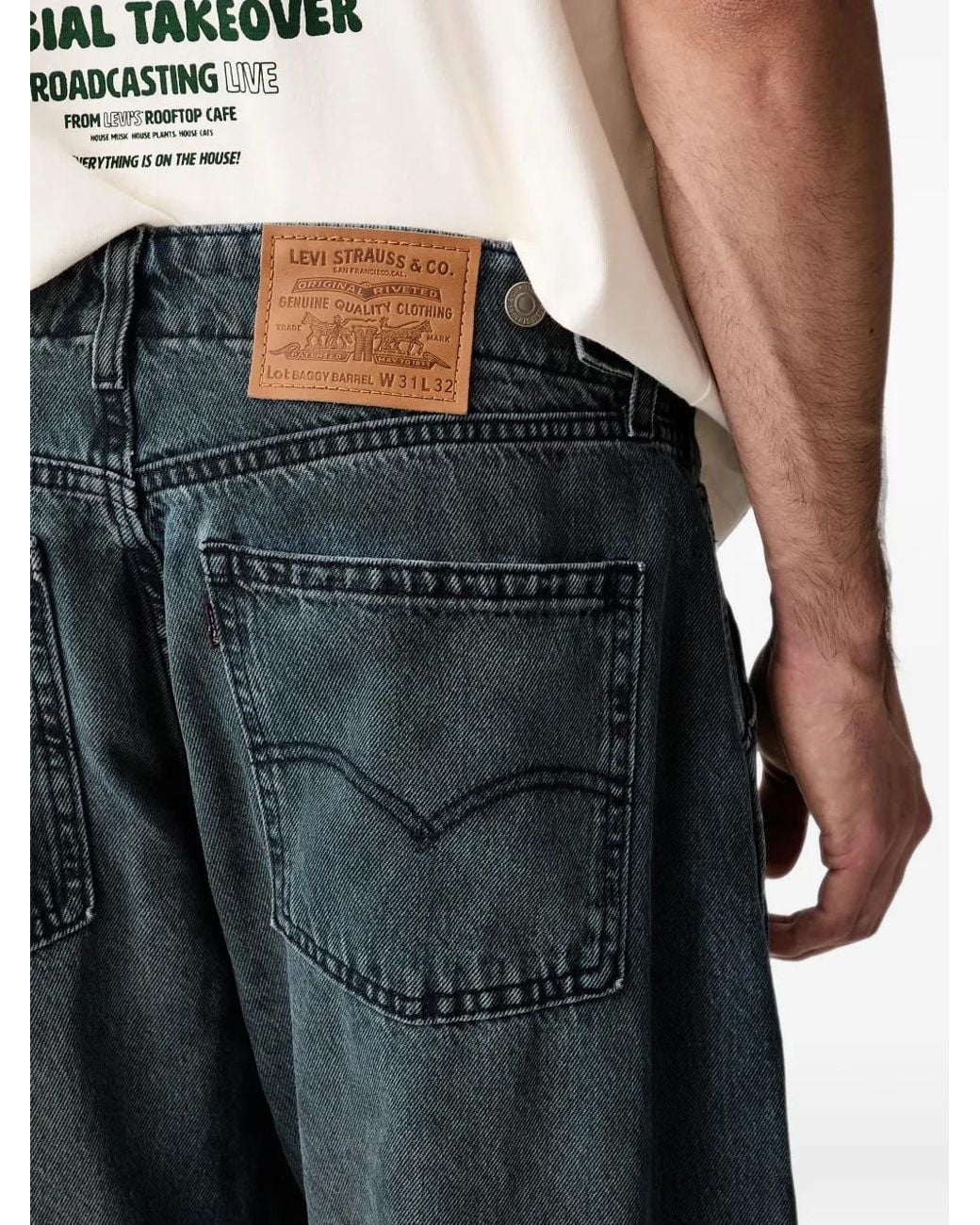 Levi's Blue Jean Baggy Barrel for men