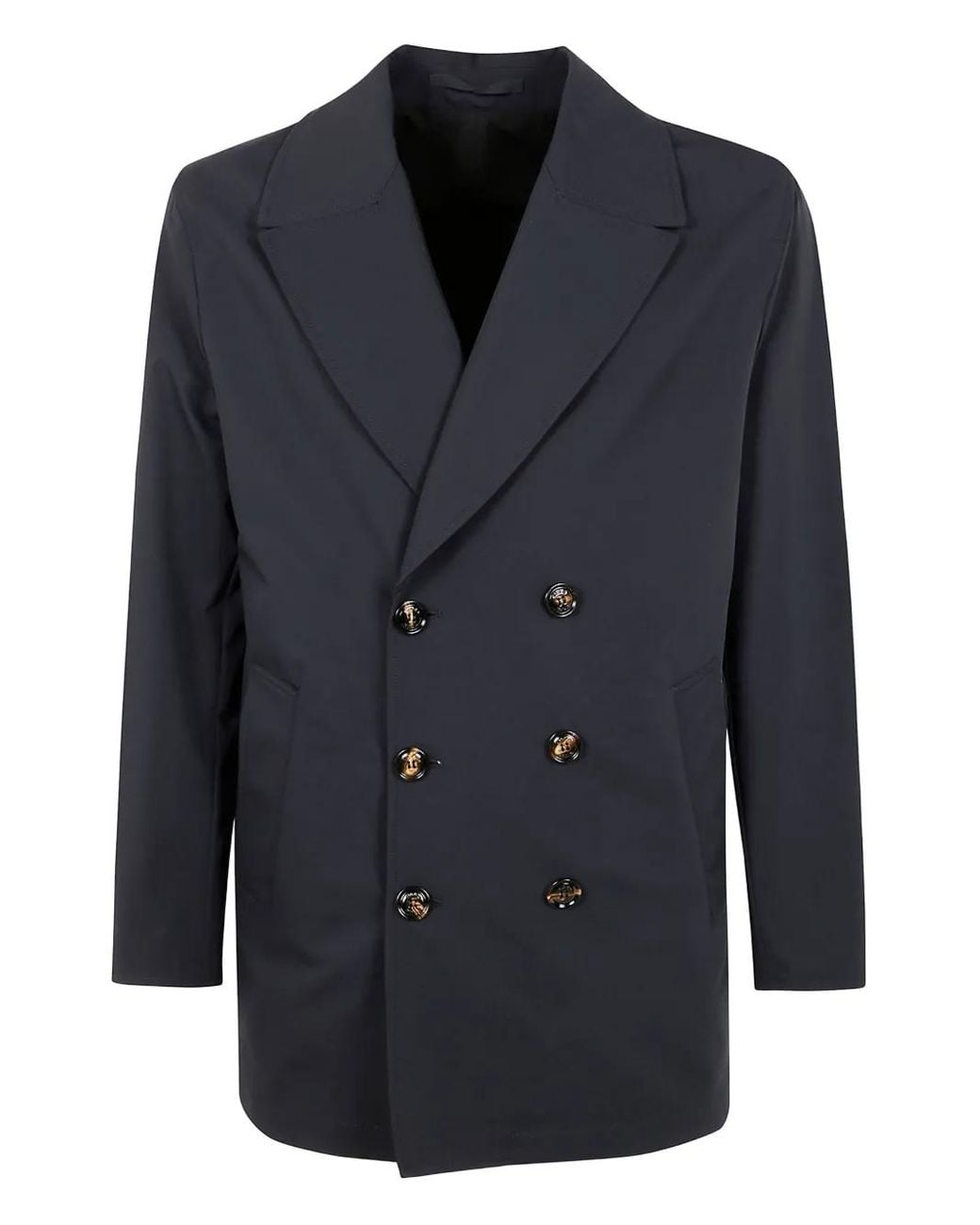 KIRED Blue Double-Breasted Blazer for men