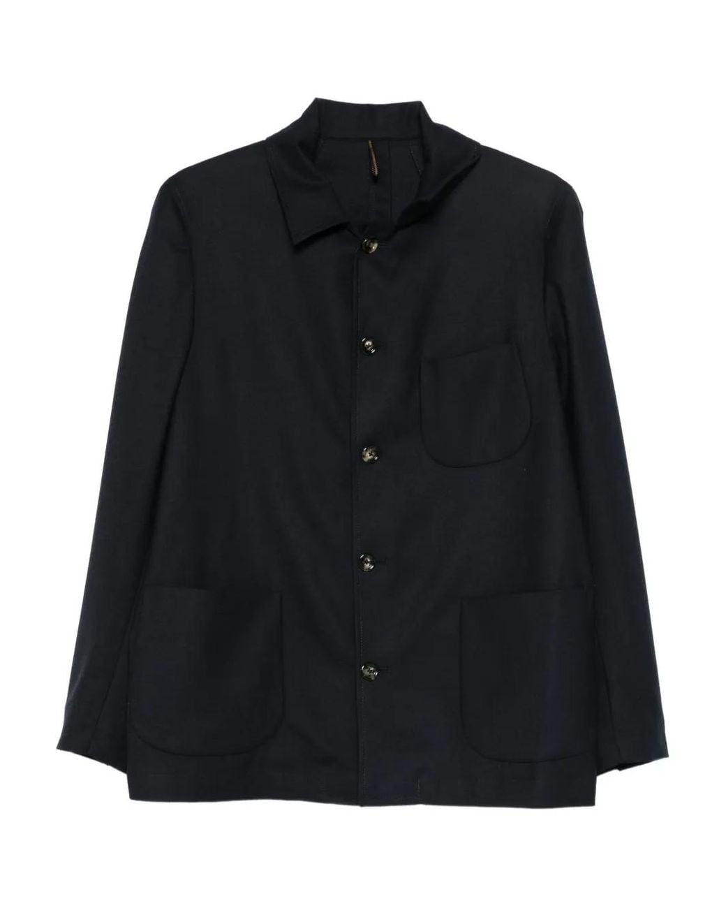 Dell'Oglio Black Buttoned Single-Breasted Suit for men