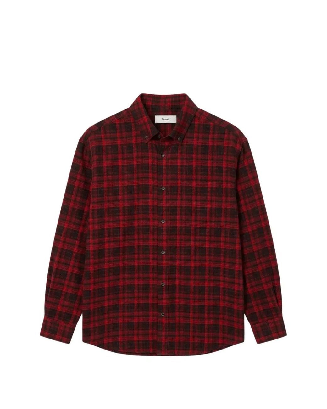 DUNST Checkered Button-Down Shirt