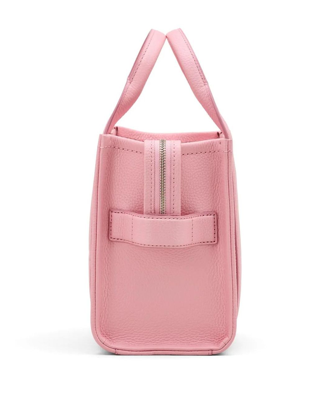 Marc Jacobs De Lederen Kleine Draagtas In Boogroze in het Pink