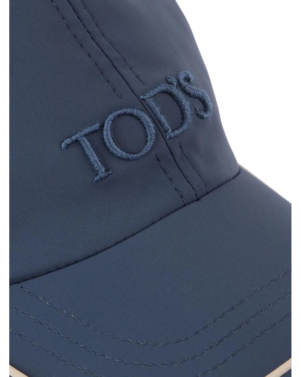 Tod's Blue Piping Baseball Cap for men