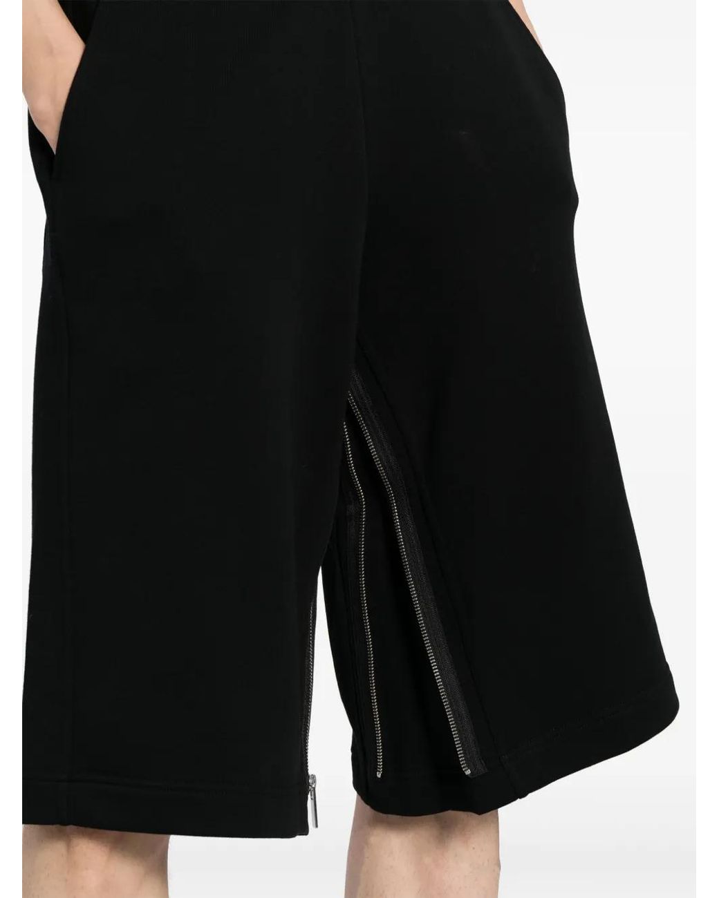 Helmut Lang Black Gusset Shorts for men