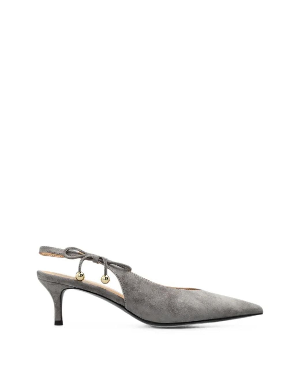 Furla White 'Poppy' Heeled Shoes