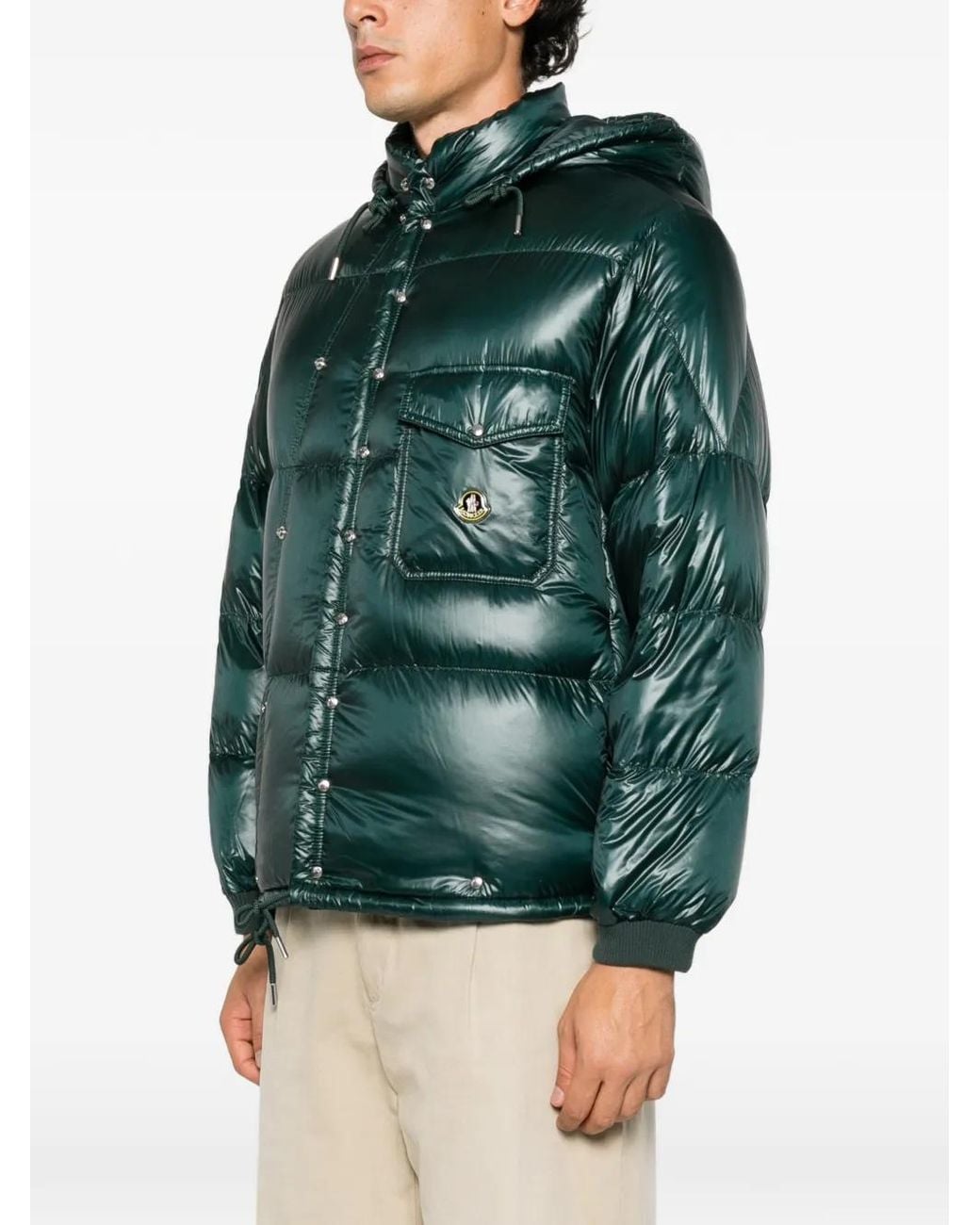 Moncler Green Karakorum Ripstop Jacket for men