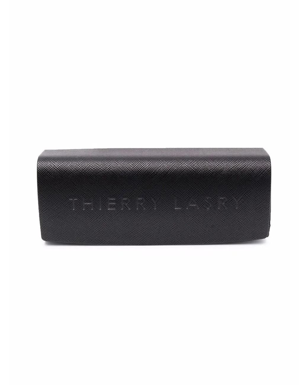 Thierry Lasry Black Marbled-Effect Sunglasses