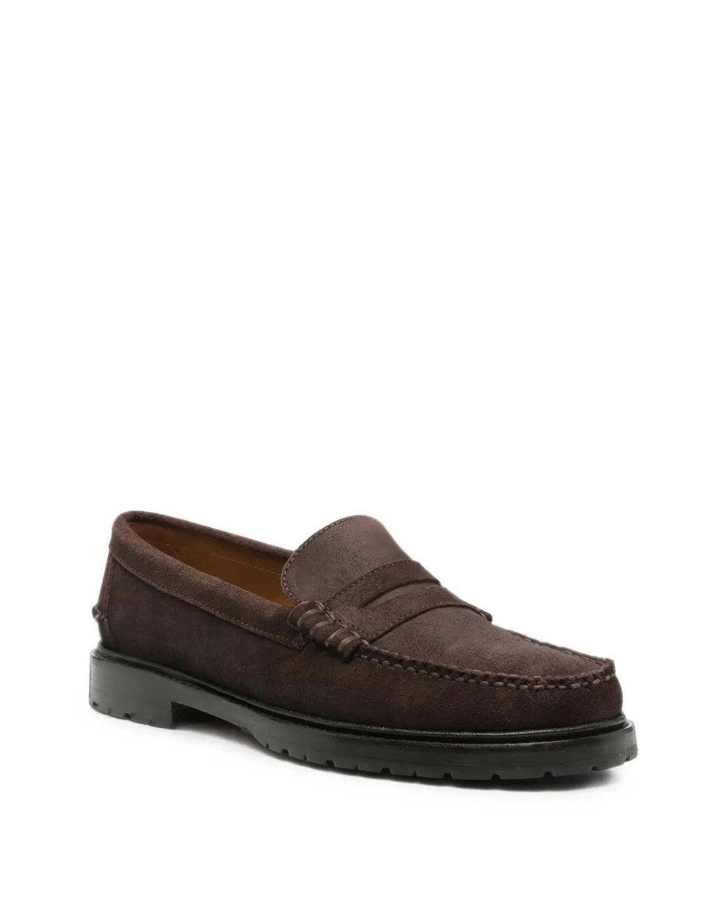 Sebago White Suede Loafers for men