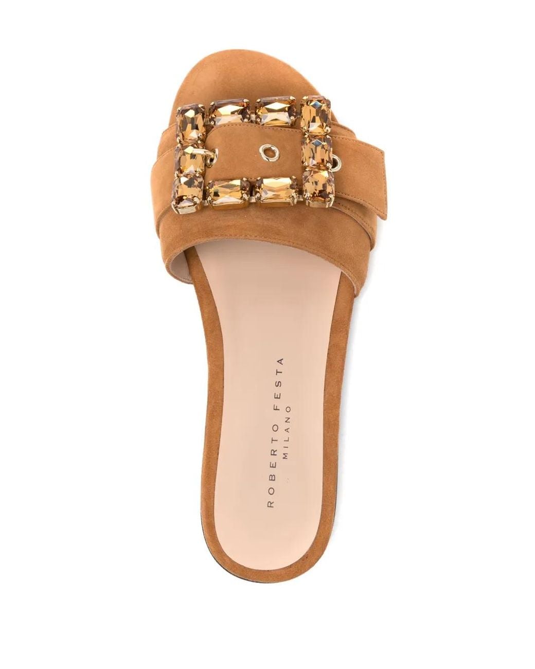 Madison Maison Brown Sandalen Aus Wildleder