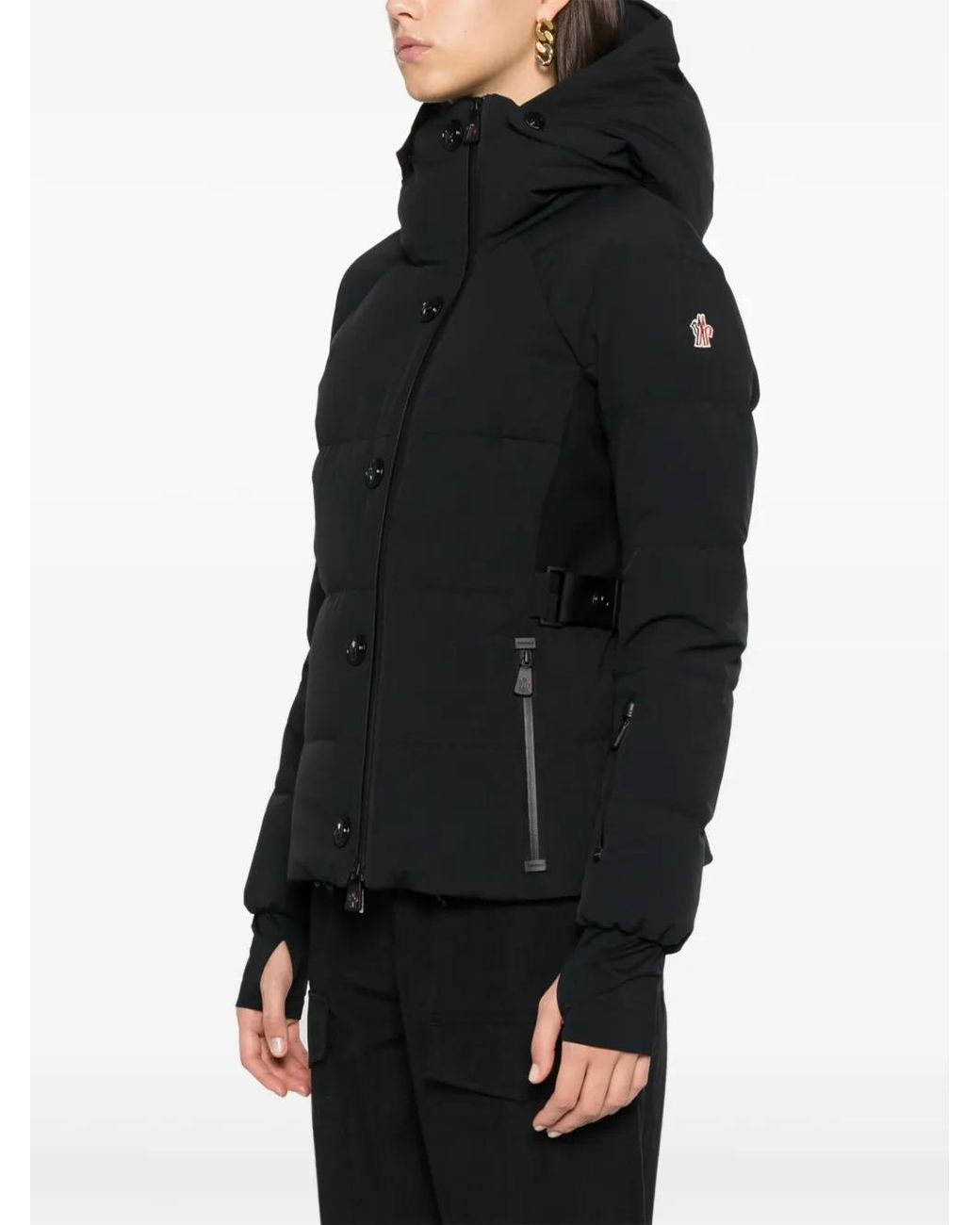 Moncler Black Guyane Puffer Jacket
