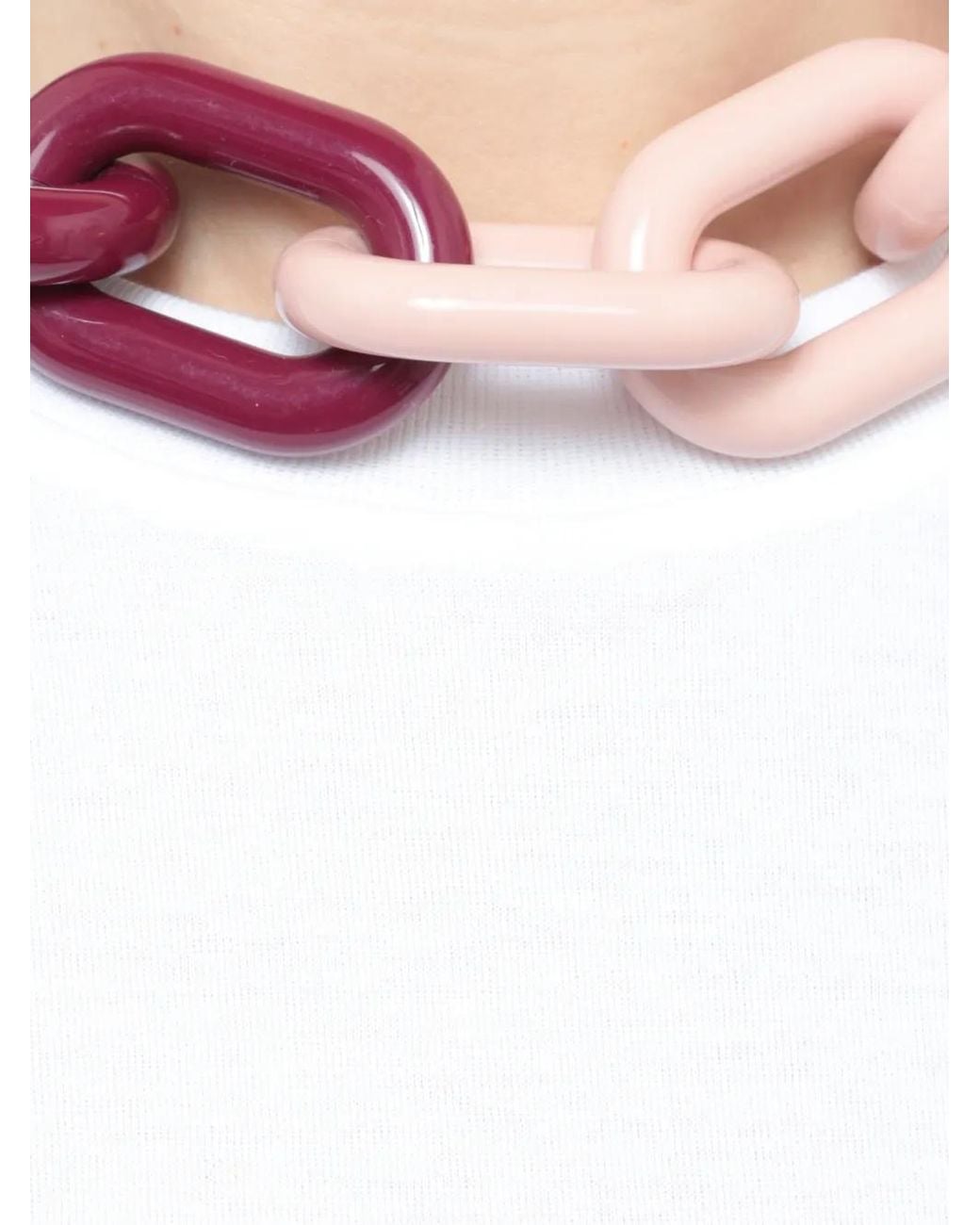 Collar De Cadena Marni de color Pink