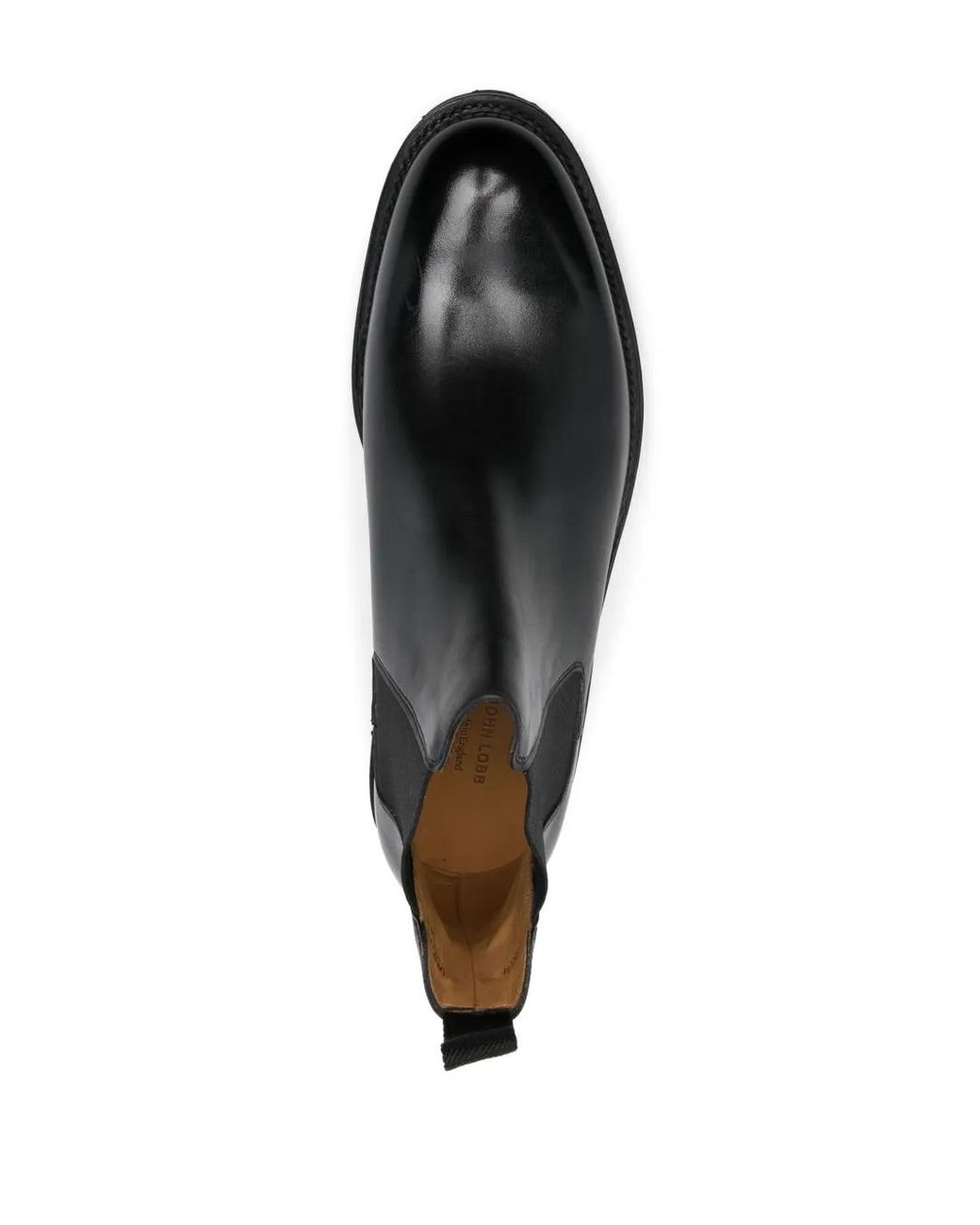 John Lobb Black Lawry Boots for men