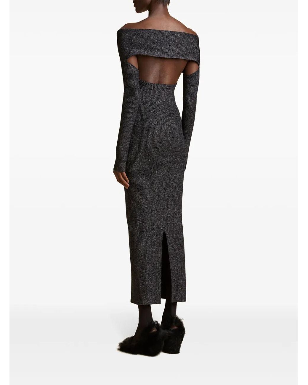Khaite Black The Marisole Maxi Dress