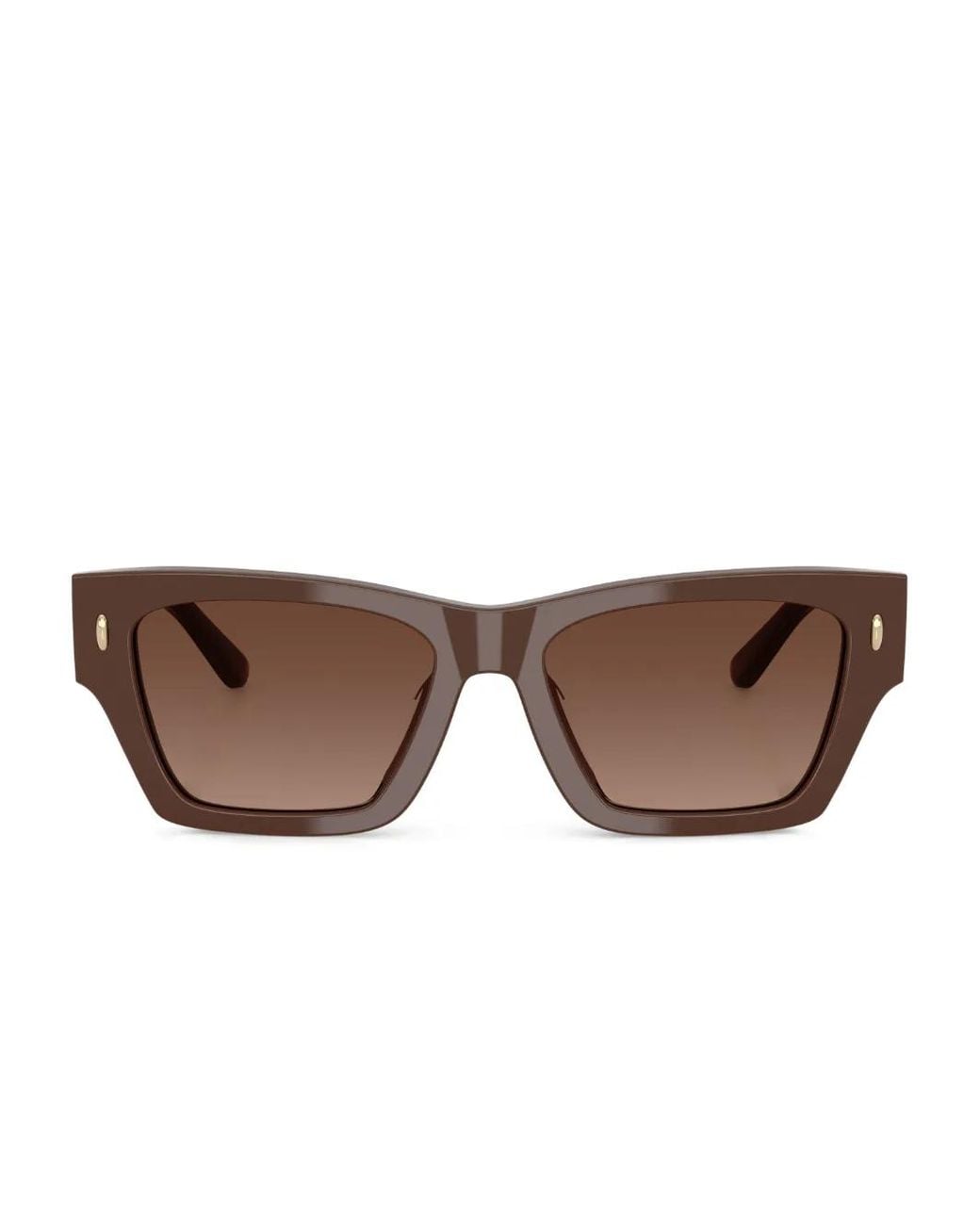 Tory Burch Brown Square-Frame Sunglasses
