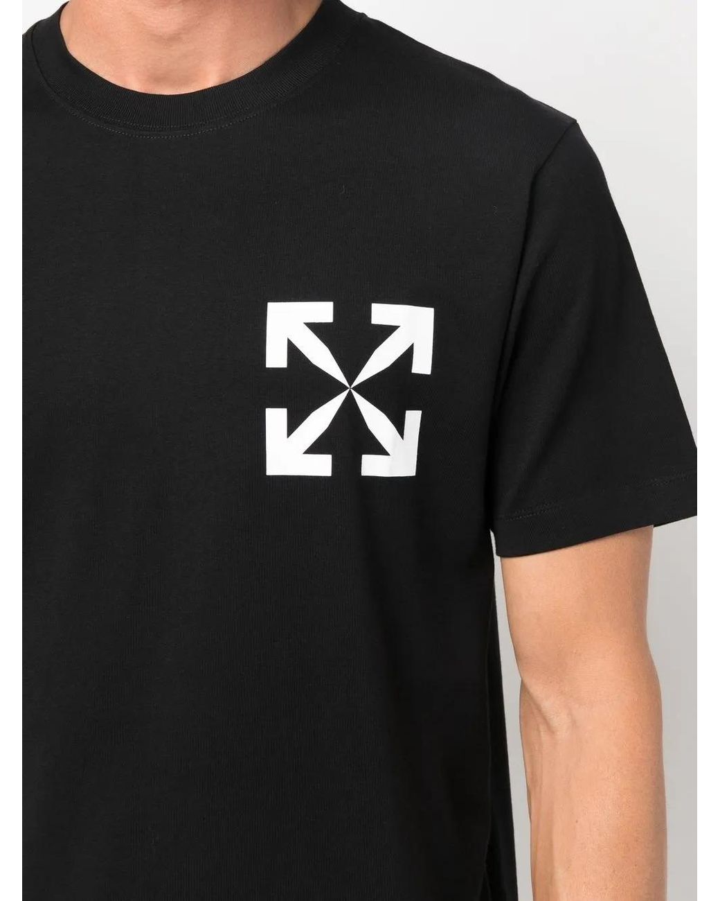 Off-White c/o Virgil Abloh Off-white Arrow Slim T-shirt Black for men