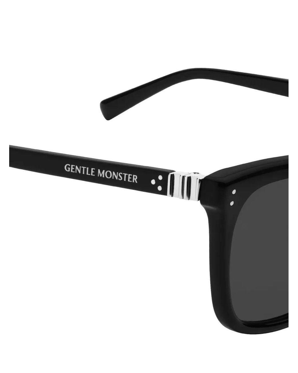 Gentle Monster Black Matiny 01 Square-Frame Sunglasses