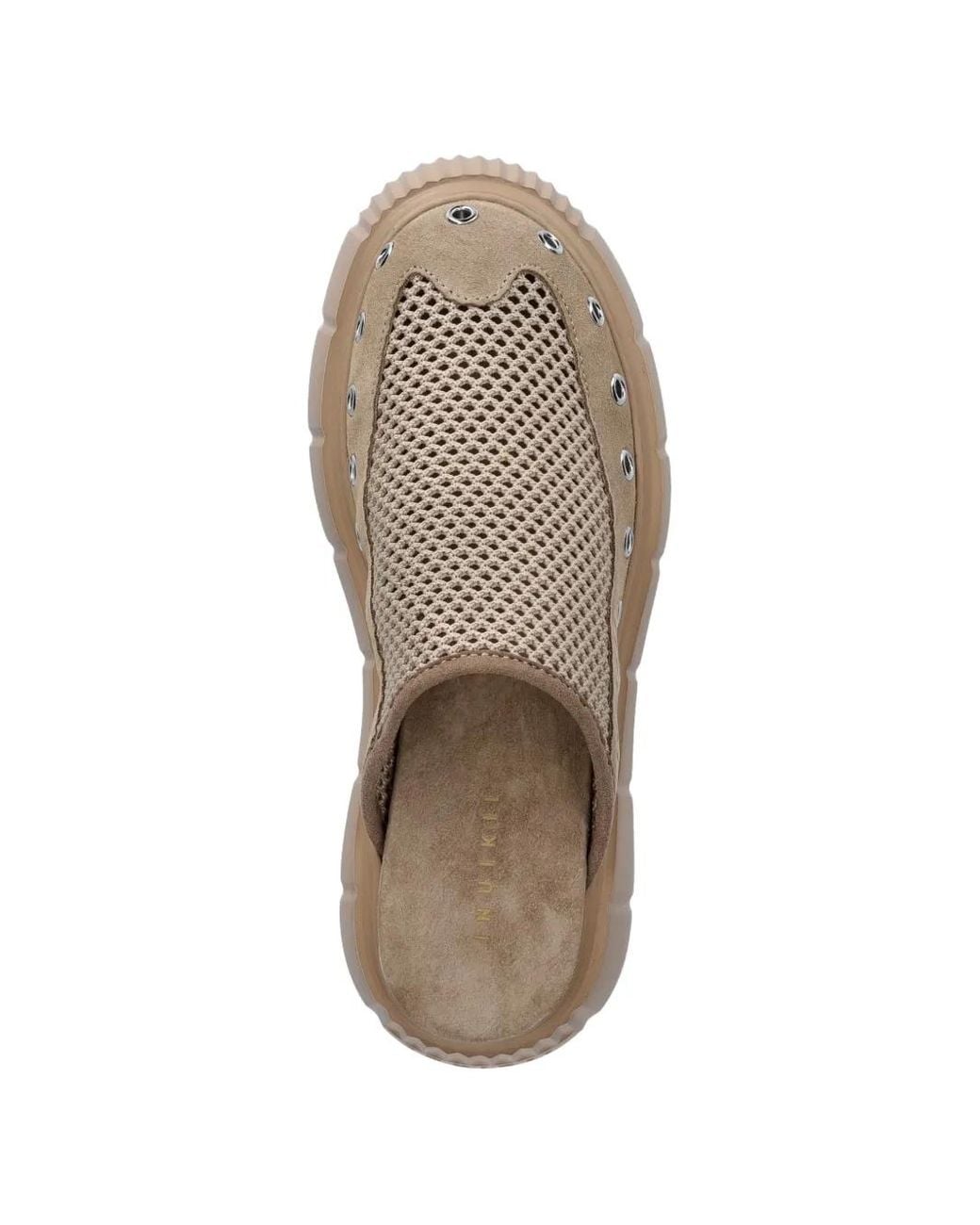 Inuikii Natural Mules Matilda À Œillets
