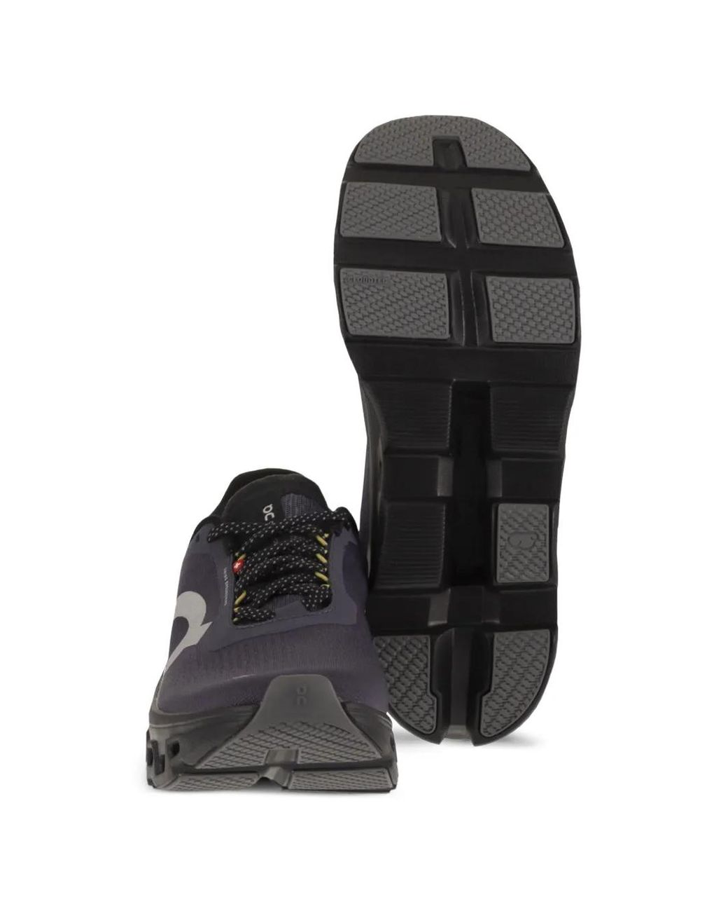 On Shoes Black Cloudmster 1 Logo-Detail Sneakers for men