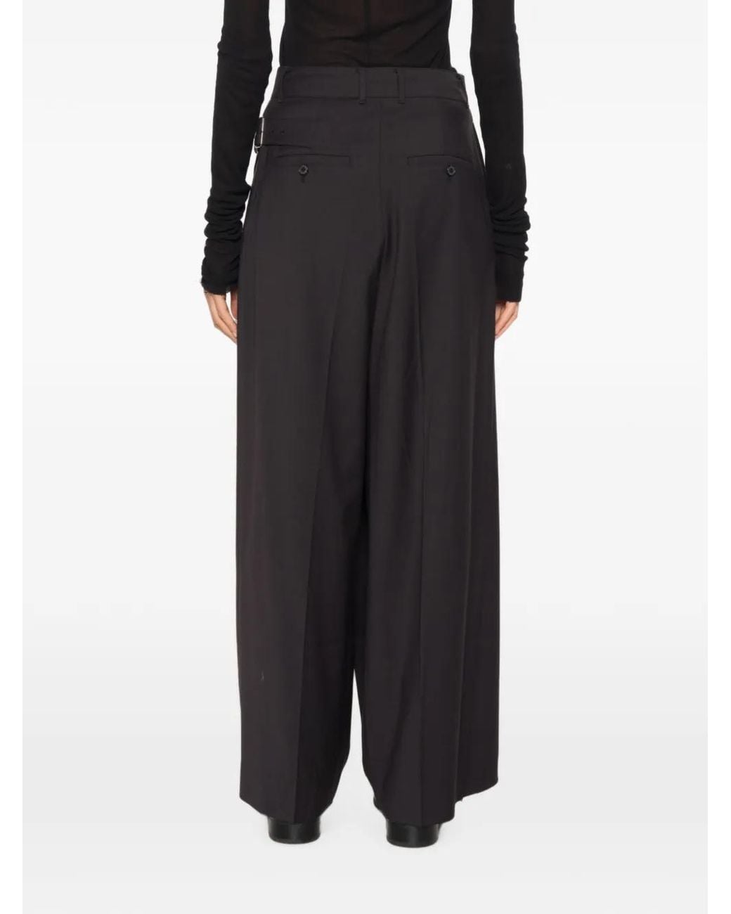 Source Unknown Sissi Broek Met Wikkelriem in het Black