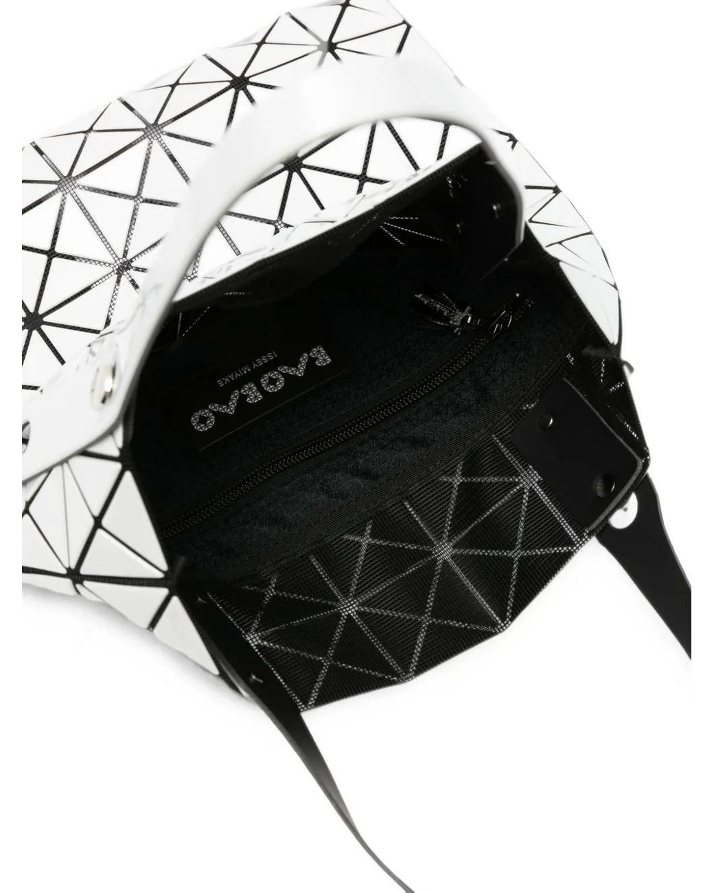 Issey Miyake White Prism Gloss Tote Bag
