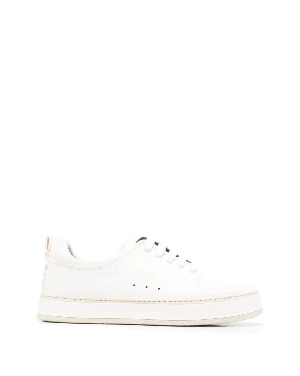 THE ANTIPODE White Baskets Moses À Design Perforé for men