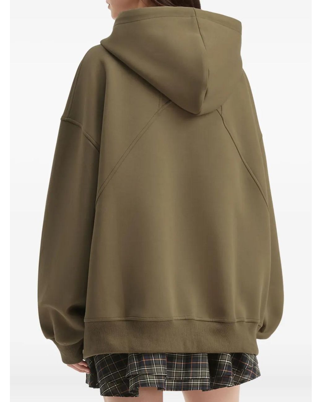 Sudadera Con Capucha Y Cremallera B+ AB de color Green