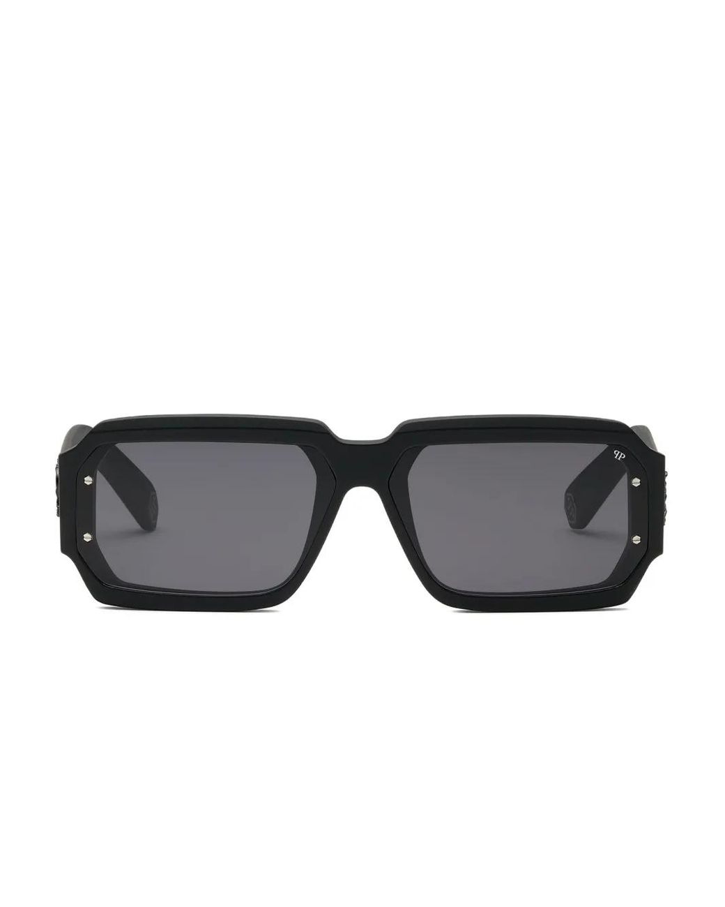 Philipp Plein Black Master Sunglasses for men
