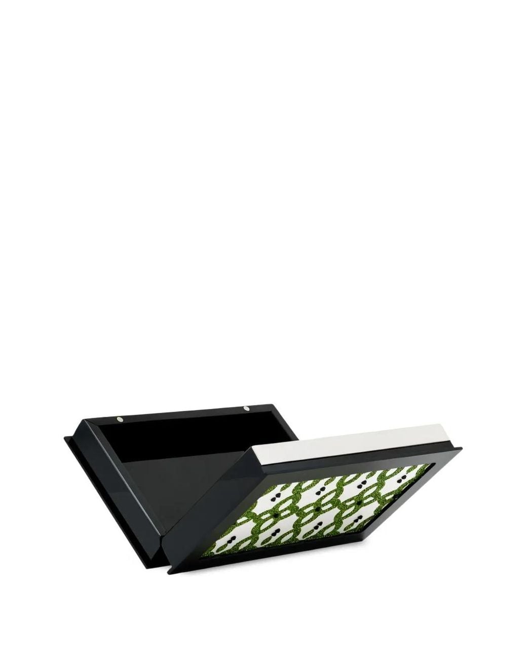 HALA & TATIANA Black Layla Clutch Bag