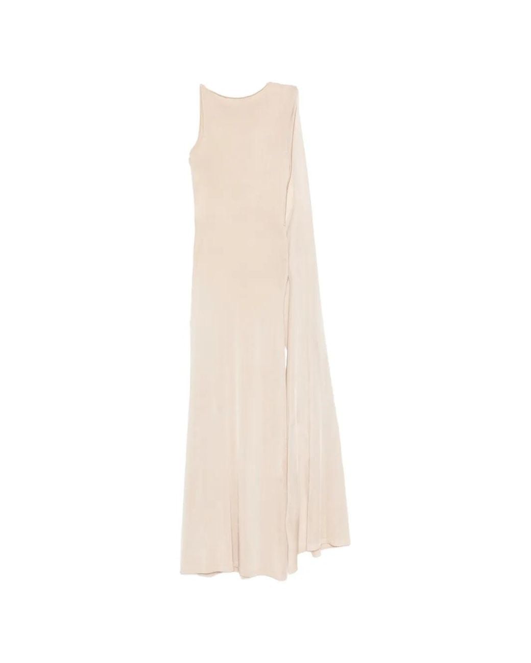 AYA MUSE White Robe Longue Claro