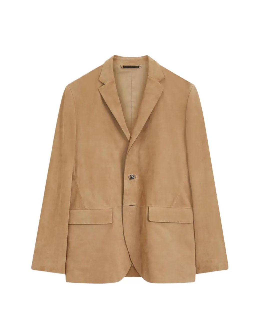 Boss Natural Blazer En Daim À Coutures Amf for men