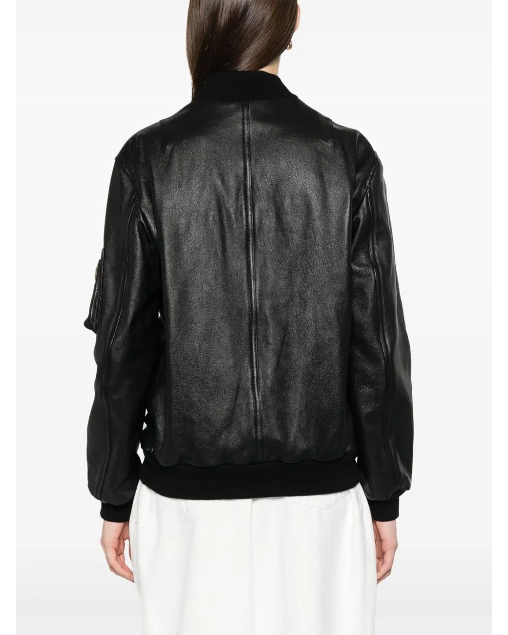 Chaqueta Con Cremallera Oculta Dolce & Gabbana de color Black