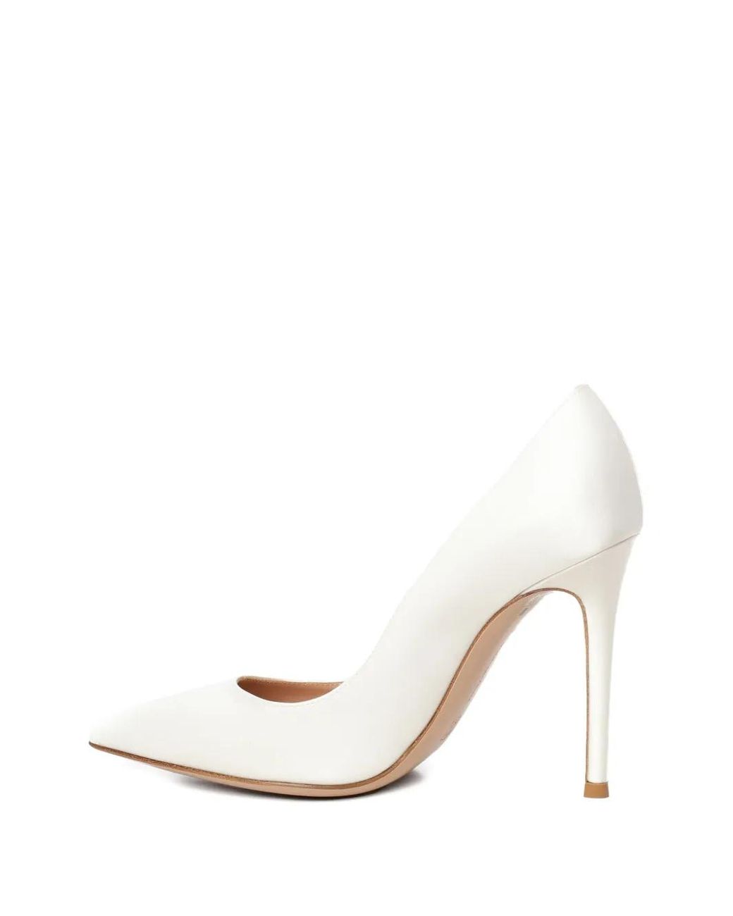 Gianvito Rossi White Gianvito 105 Pumps