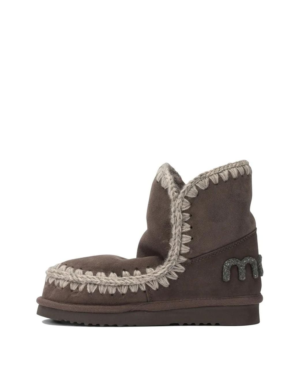 Mou Brown Eskimó 18 Suede Ankle Boots