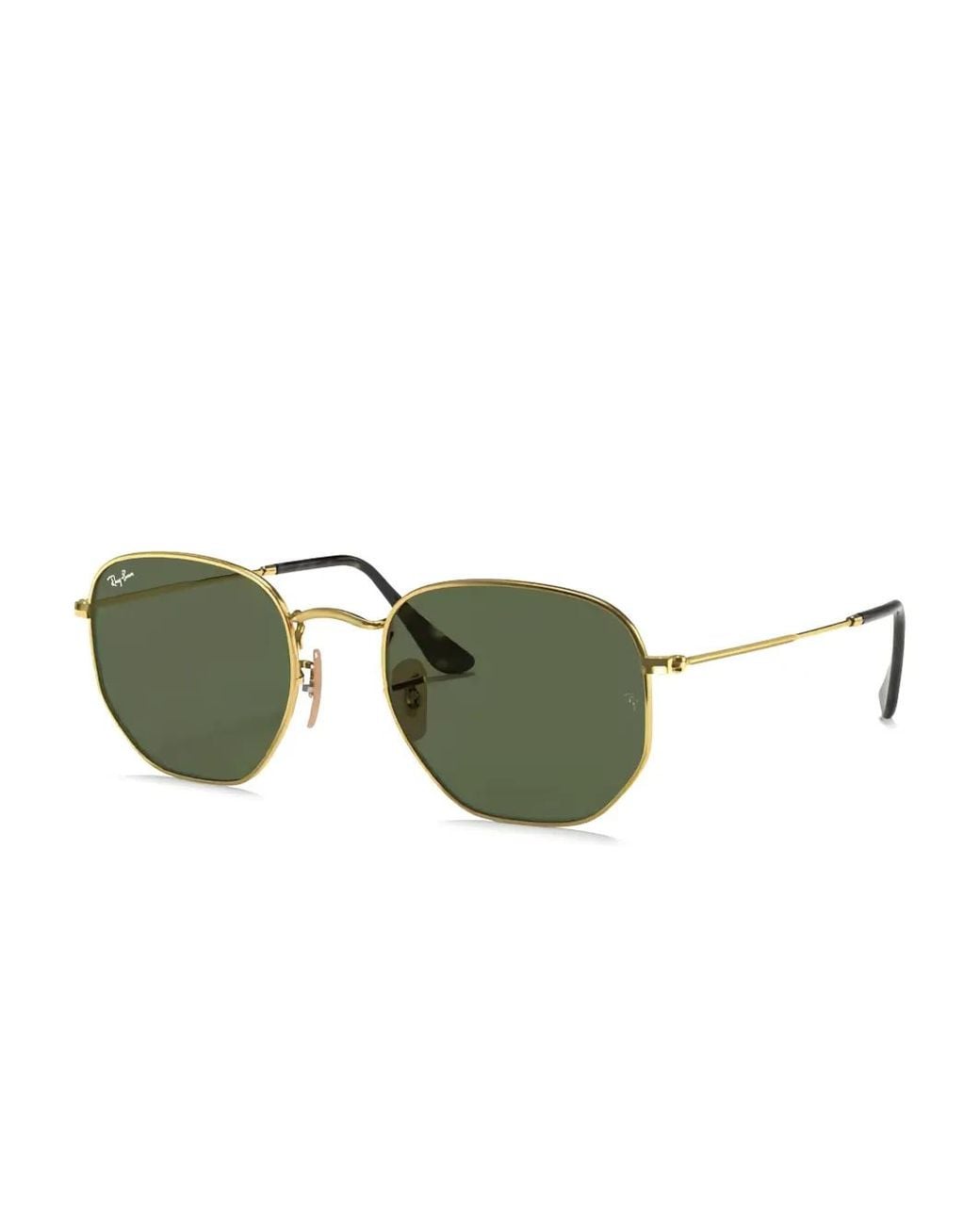 Occhiali Da Sole Hexagonal di Ray-Ban in Green