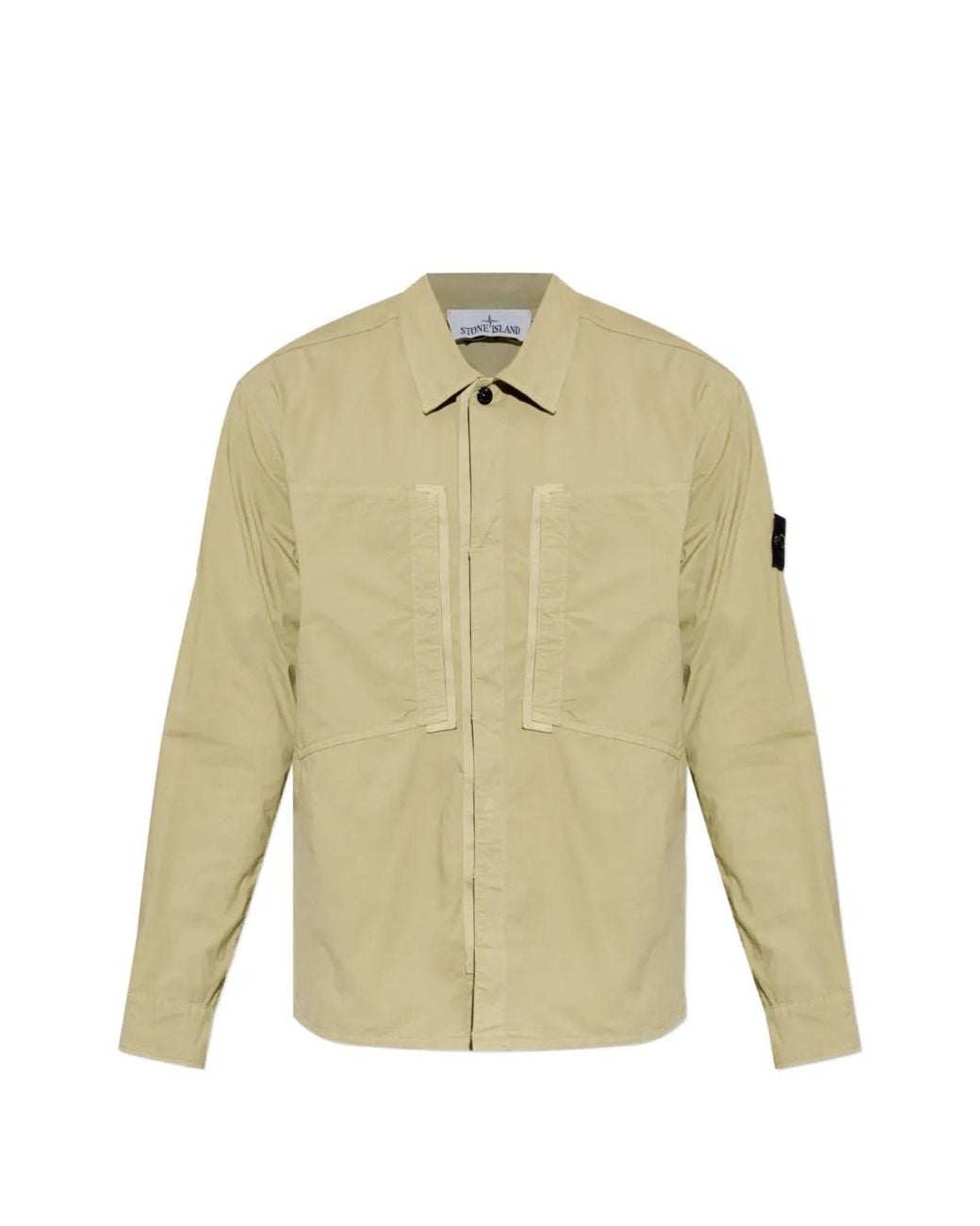 Stone Island Natural Mercerized Ripstop Jacket for men