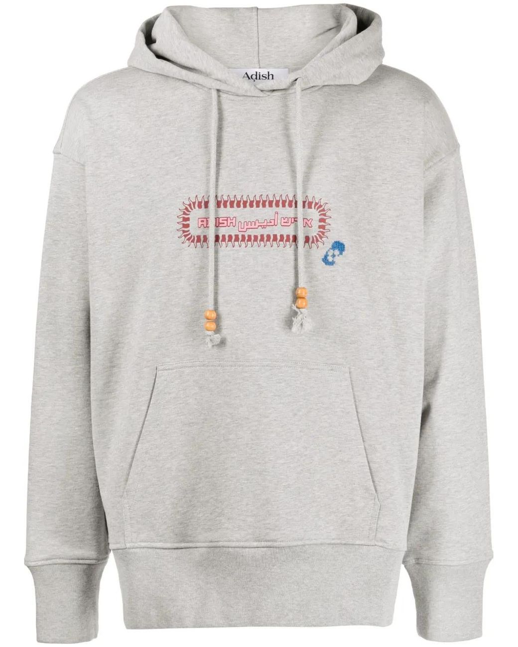 Sudadera Alkhas Con Capucha Y Logo Adish de hombre de color Gray