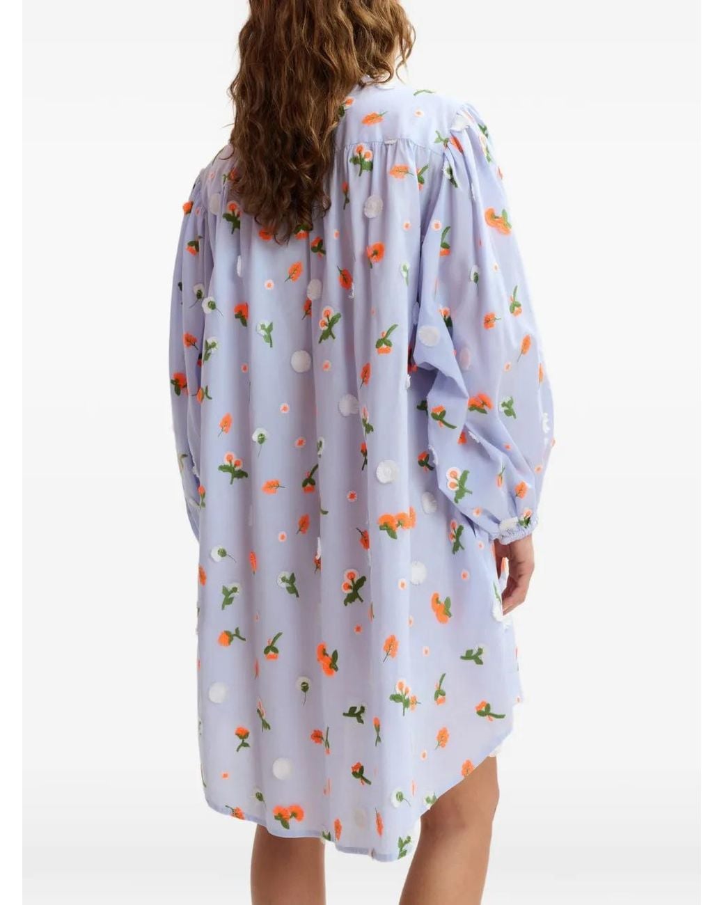 Chemisier Jalen Con Ricamo di Essentiel Antwerp in White