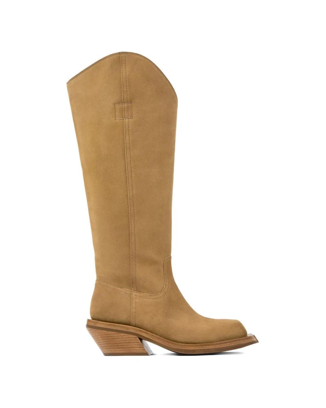CAMPERLAB White Stiefel Mit Eckiger Kappe