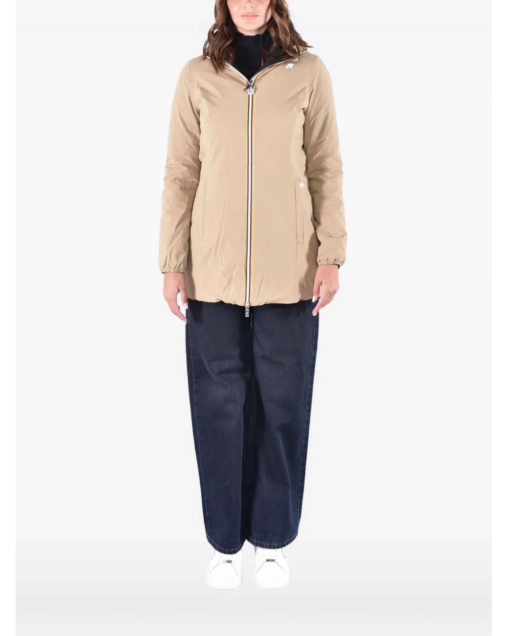 K-Way Blue Denise Reversible Coat