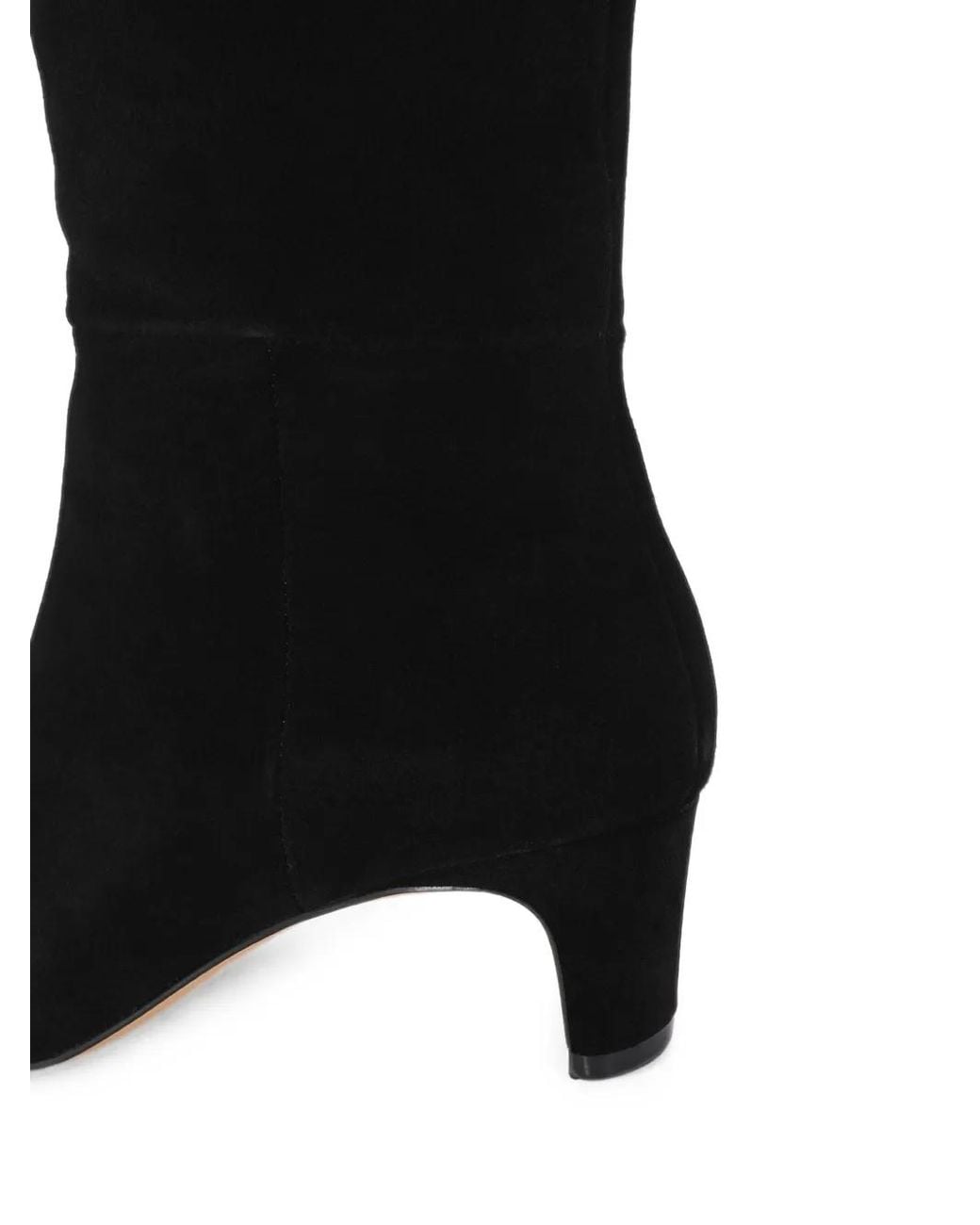 Kurt Geiger Black Ascot Knee Boots