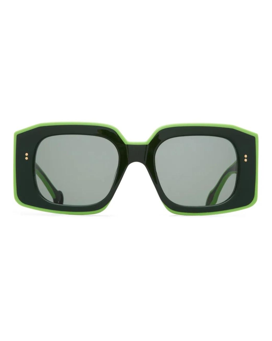 J.W. Anderson Green Bumper Sunglasses